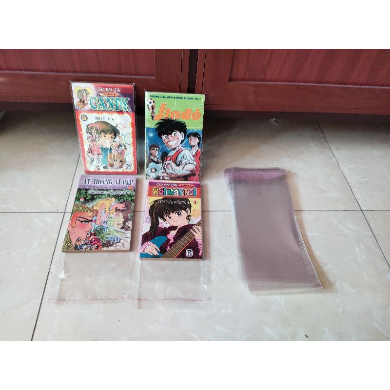 100 túi nilon bọc 1 quyển truyện tranh nữ hoàng Ai Cập, Jindo, hội mắt nai