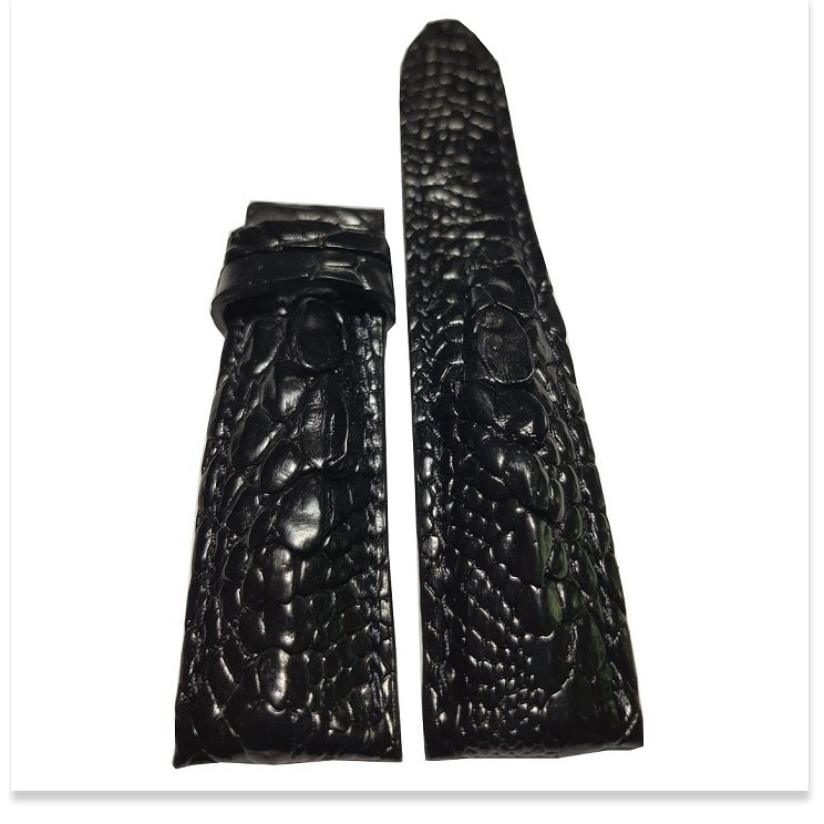 Dây đồng hồ da cá sấu gai tay Ruby Luxury