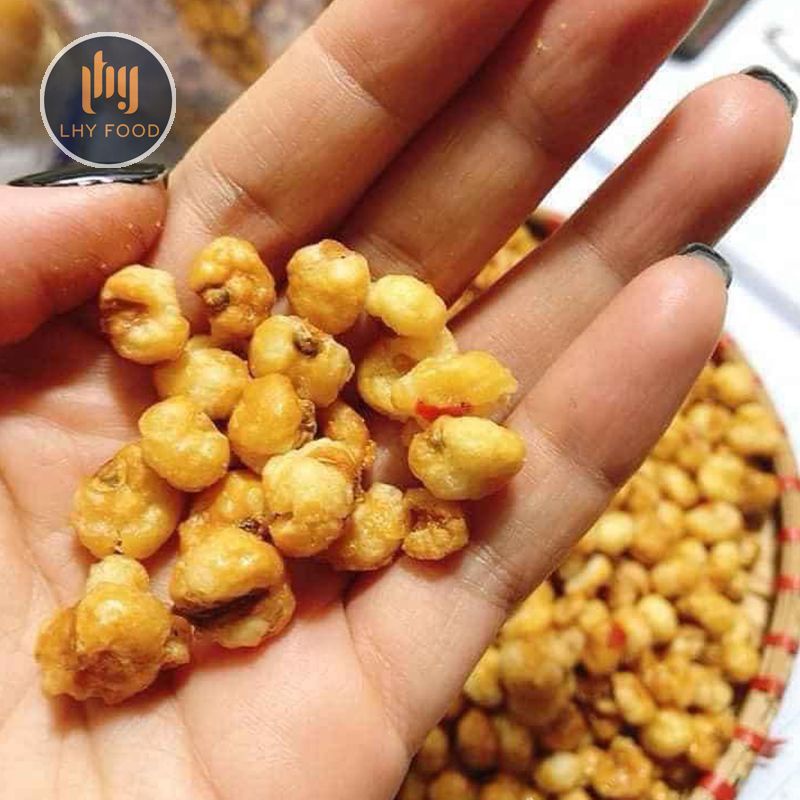 Ngô giòn xóc mắm cay 100g ngô cay LHY FOOD - Sản phẩm này là món tặng kèm khi mua Sp đồ hộp