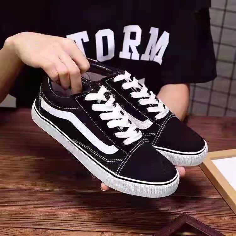 💯💥GIÁ SIÊU RẺ 💥 ❤️ Giày Vans Nam,Nữ Đen-Đỏ Đủ Size Từ 35-43