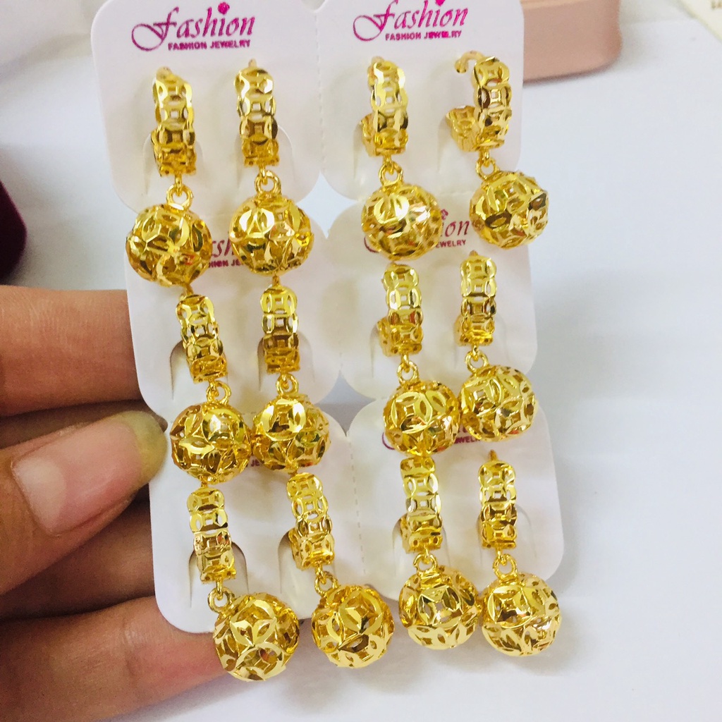 Bông tai Nữ Mạ Vàng T726 Bền Màu Bảo Hành 6 Tháng Namoo Jewelry Chuyên Sỉ