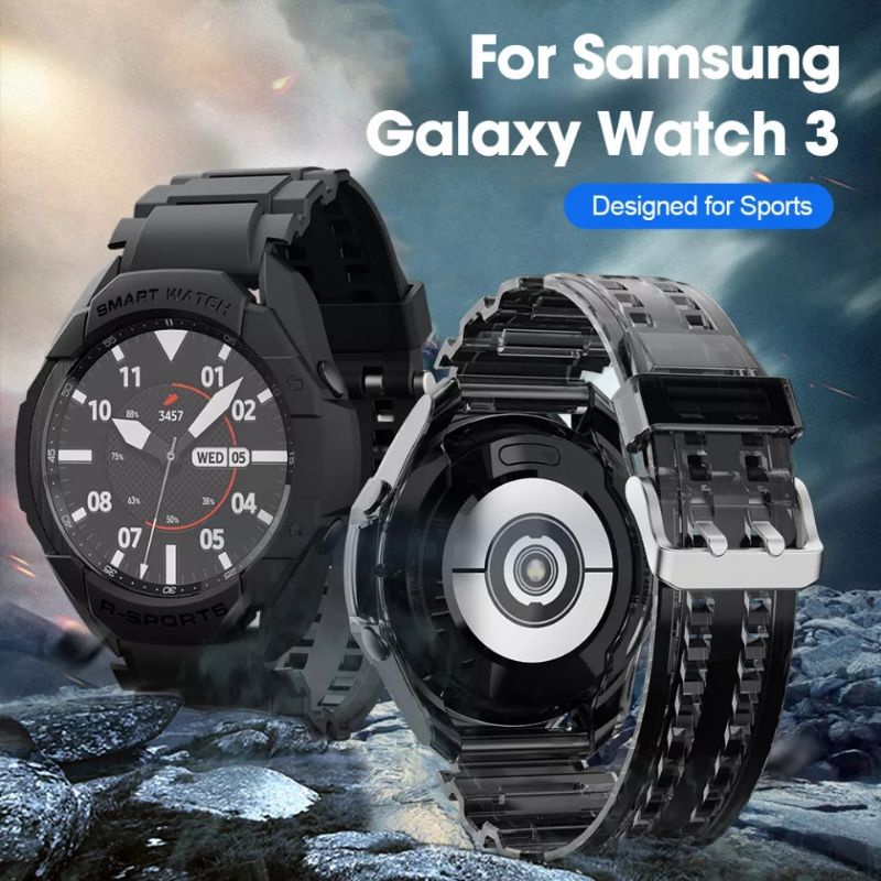 Ốp và dây Sikai bảo vệ cho đồng hồ Samsung galaxy Watch 3 45mm