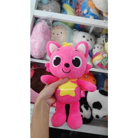 Gấu bông baby shark- pinkfong,cá mập bông đáng yêu ảnh thật , gấu nhồi bông quà tặng
