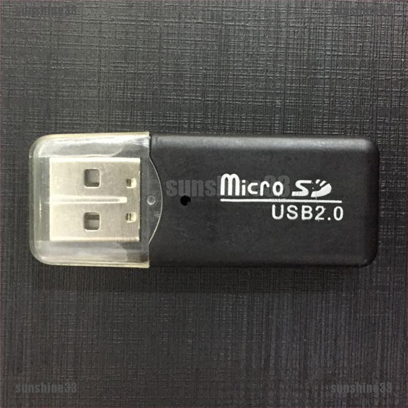 【COD•suns】Hot Mini USB SD/MMC Memory Card Reader 480Mbps For Computer Laptop