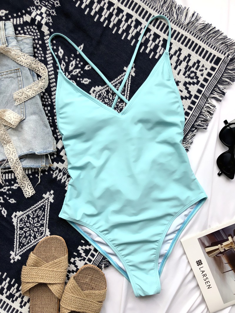 [Mã FAGREEN245 giảm 10% tối đa 30K đơn 99K] ONE PIECE Đồ Bơi Một Mảnh Màu Trơn Đơn Giản | BigBuy360 - bigbuy360.vn