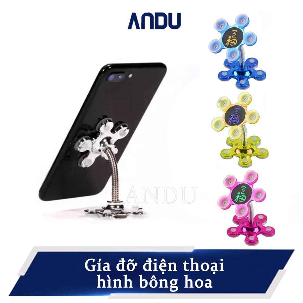 Giá Đỡ Điện Thoại Hình Cánh Hoa, Đế Để Điện Thoại Tiện Dụng ( Giao Màu Ngẫu Nhiên )