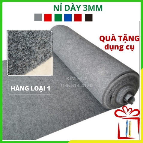 Thảm lót sàn nỉ trải văn phòng, phòng khách , nhà ở, sự kiện loại trơn 1 màu đẹp 3mm giá rẻ dạng cuộn