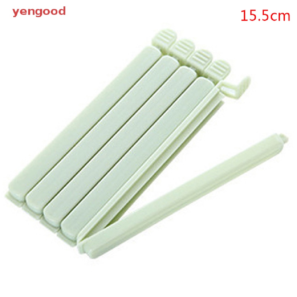 Set 5 Kẹp Miệng Túi Thực Phẩm Co Giãn Di Động Tiện Dụng Cho Nhà Bếp