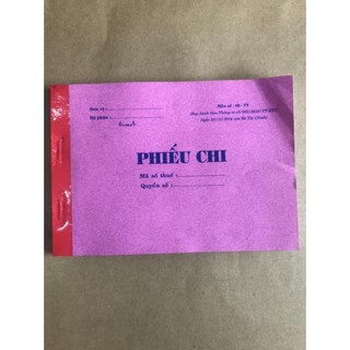 [SIÊU RẺ] Phiếu thu- chi 2 liên 13 x 19 [CHẤT LƯỢNG]