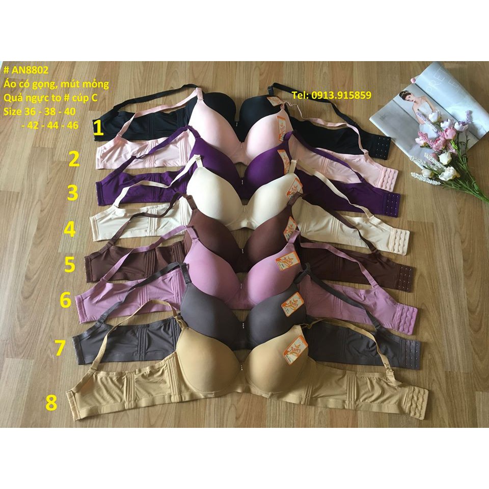 Áo lót bigsize hàng nhập từ Thái Lan Anny 8802
