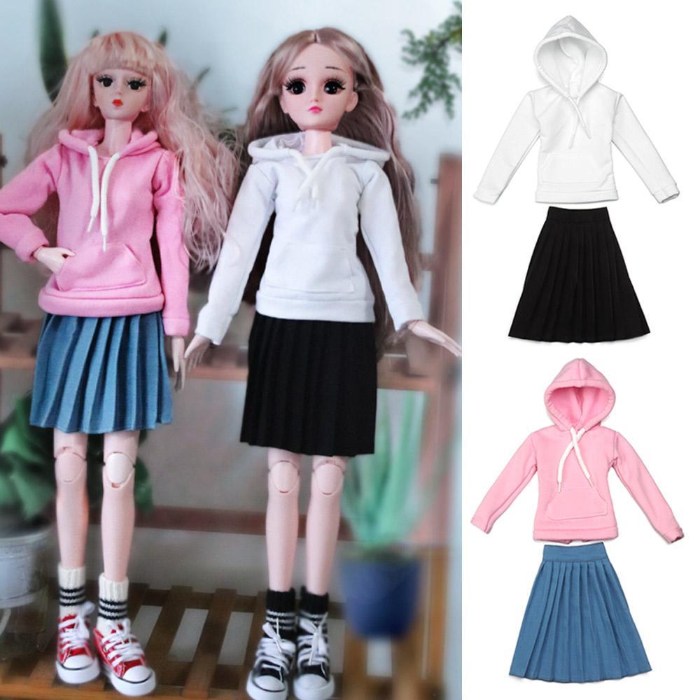 Bộ Quần Áo Nỉ Đáng Yêu Cho Búp Bê 1 / 6