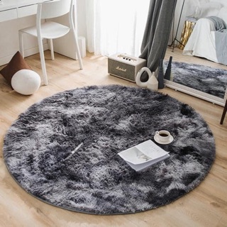 Thảm Lông Trải Sàn Tròn GHOME