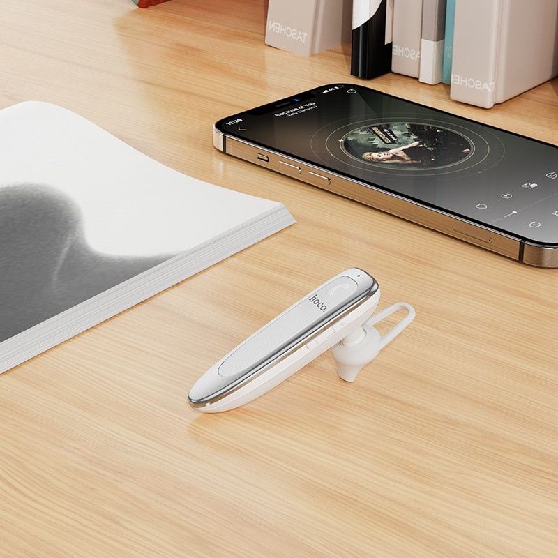 Tai Nghe bluetooth Không Dây - E60 V5.0 dòng 1 tai có micro và nút chỉnh âm lượng - Pin 150mah