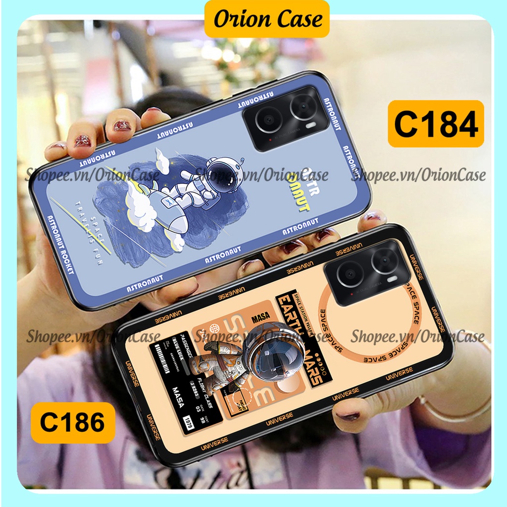 Ốp Oppo A36 - A76 in hình astronaut pro nasa, moutain cá tính.ốp lưng chống sốc.