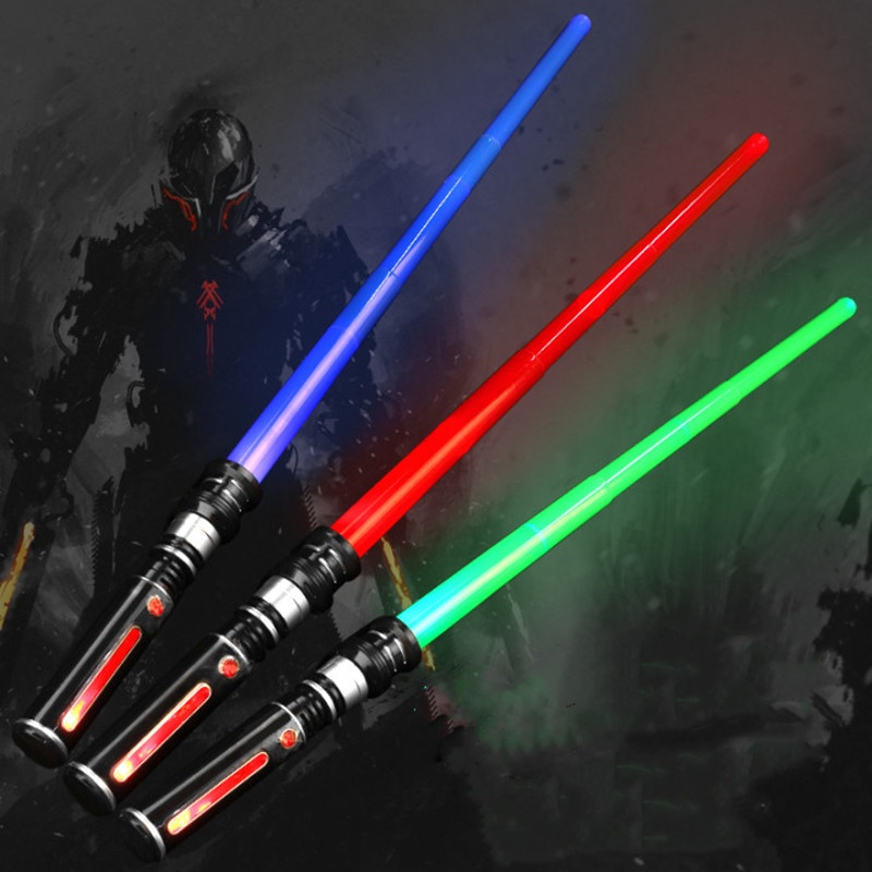 Gậy Ống Led Trong Phim Star War Có Âm Thanh Vui Nhộn Cho Bé, Đồ Chơi Gậy Ống LED - Kiếm Ánh Sáng