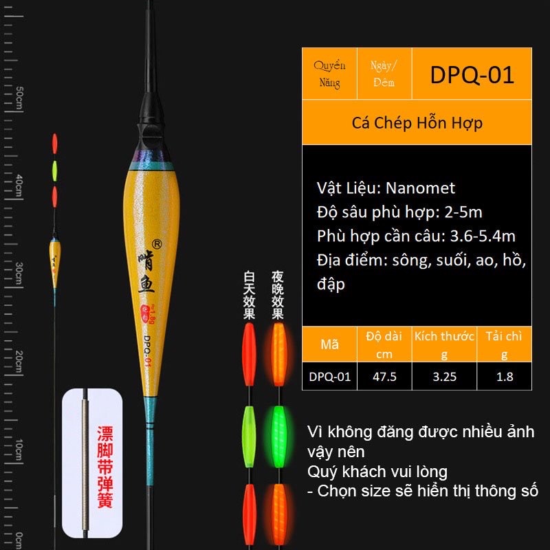 Phao Săn Hàng Ngày Đêm Hố Đấu Quyền Năng - Chất Liệu Nanomet
