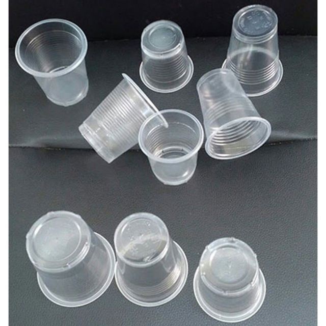 50 ly Nhỏ 80ml - 140ml -220ml Có Nắp Dùng Làm Ly Rau Câu, Ly Uống Nước, Ly Nước Chấm - HoangChau_Store