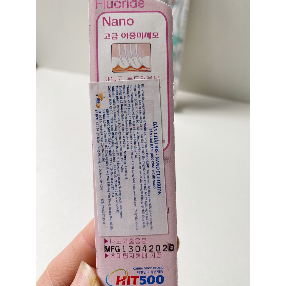 &lt;HÀNG CÔNG TY&gt;Bàn Chải đánh răng siêu mềm Biss-Nano-Hàn Quốc