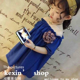 Đầm công chúa trễ vai babydoll