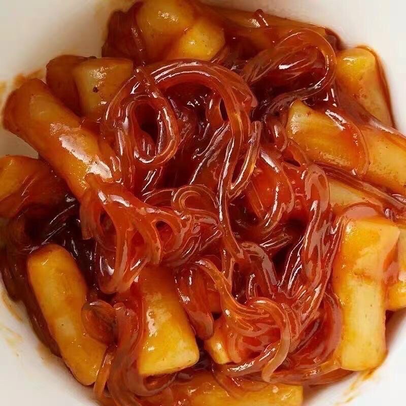 Bánh gạo tokboki mix miến siêu ngon