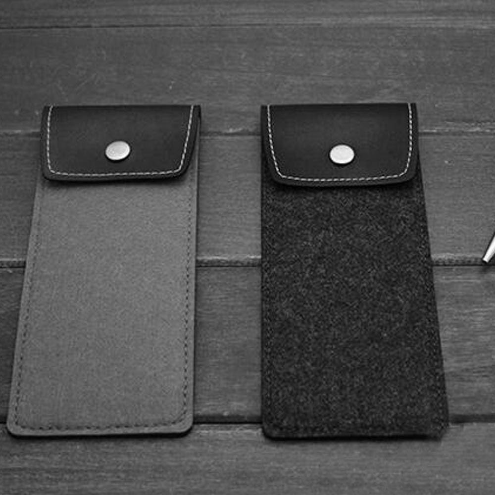 Túi Đựng Mắt Kính Bằng Vải Nỉ Chống Nước Thời Trang Unisex