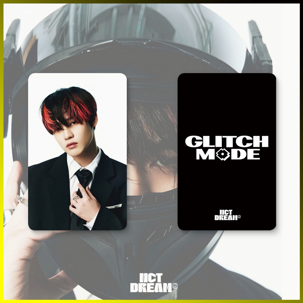 NCT DREAM Album Glitch Mode Photocard Official Card