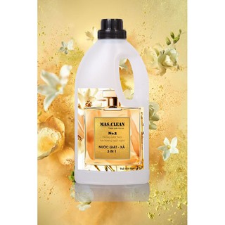 Nước giặt xả hữu cơ 3 trong 1 MasClean - chai 2L