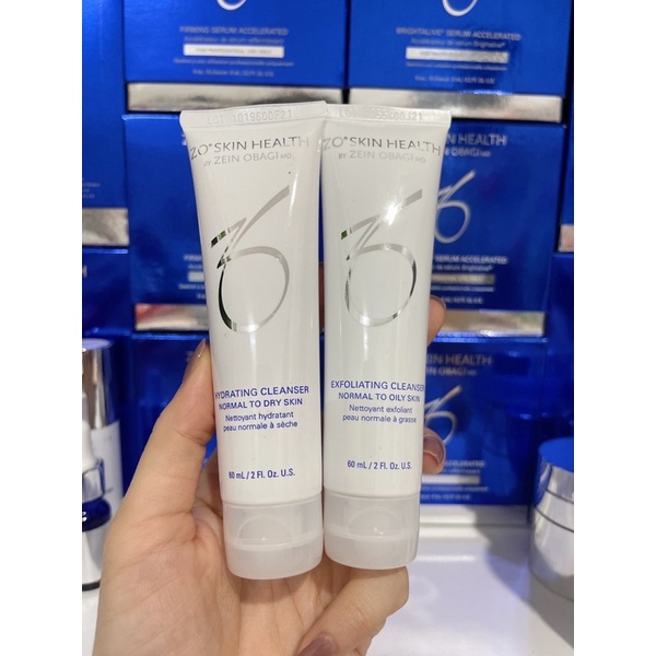 Sữa rửa mặt cho da thường tới thiên dầu Z0 Exfoliating Cleanser
