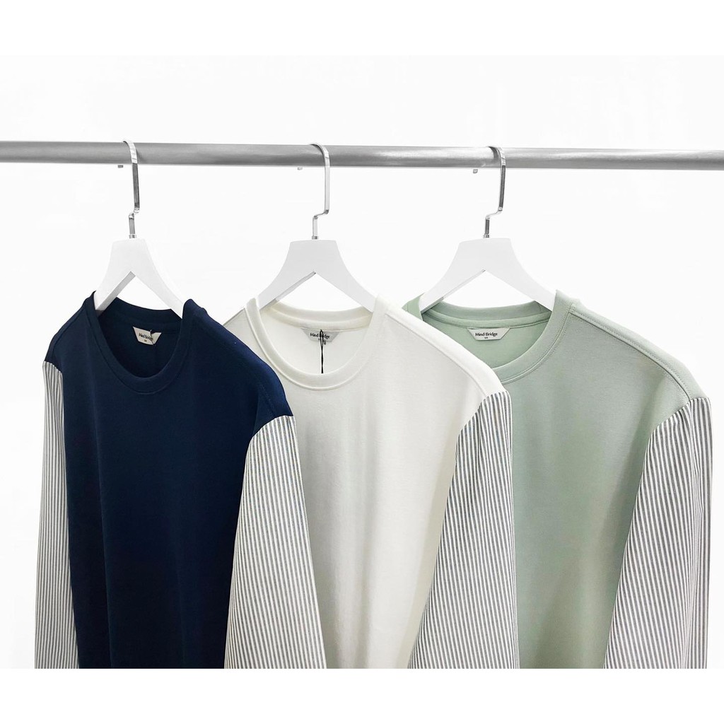 Sweater Mind Bridge phối tay sơmi
