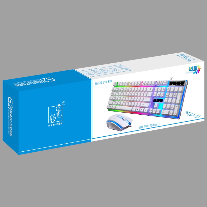 bộ bàn phím và chuột gaming g21 có dây | BigBuy360 - bigbuy360.vn