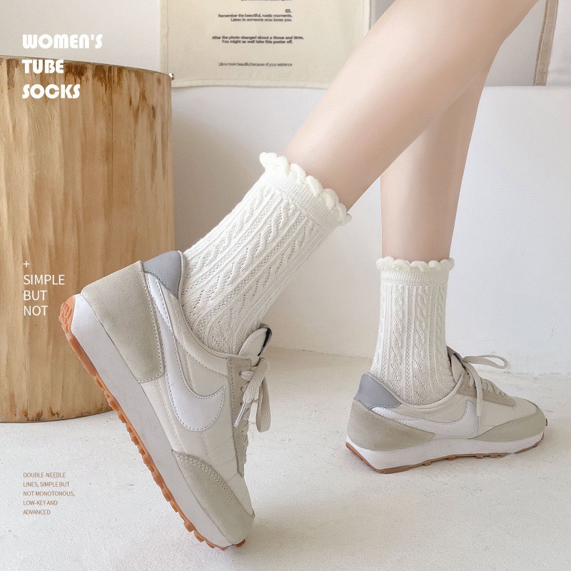 1 Đôi Tất Chân Màu Nâu Trơn Cho Phụ Nữ Mang Thai