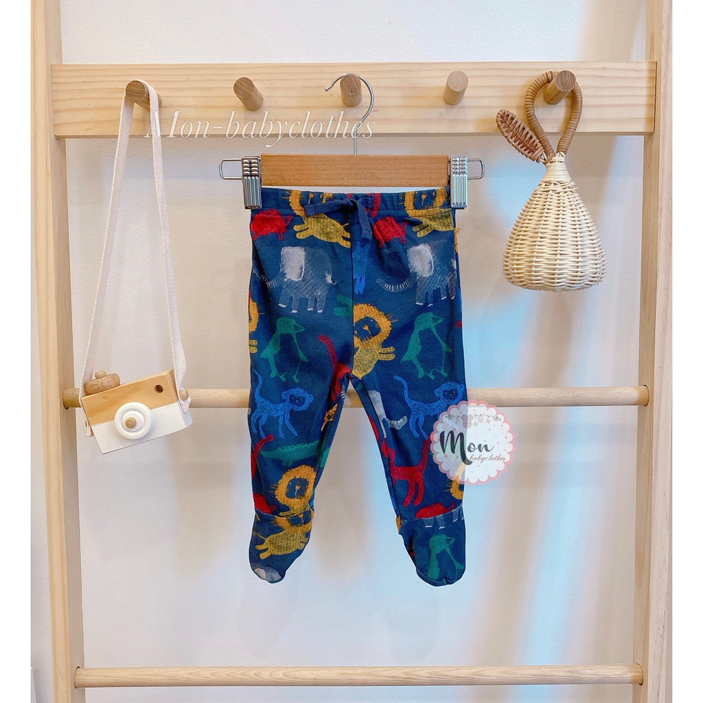 Quần liền tất cotton