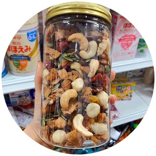 GRANOLA siêu hạt, ngũ cốc ăn kiêng không đường hộp 500gr