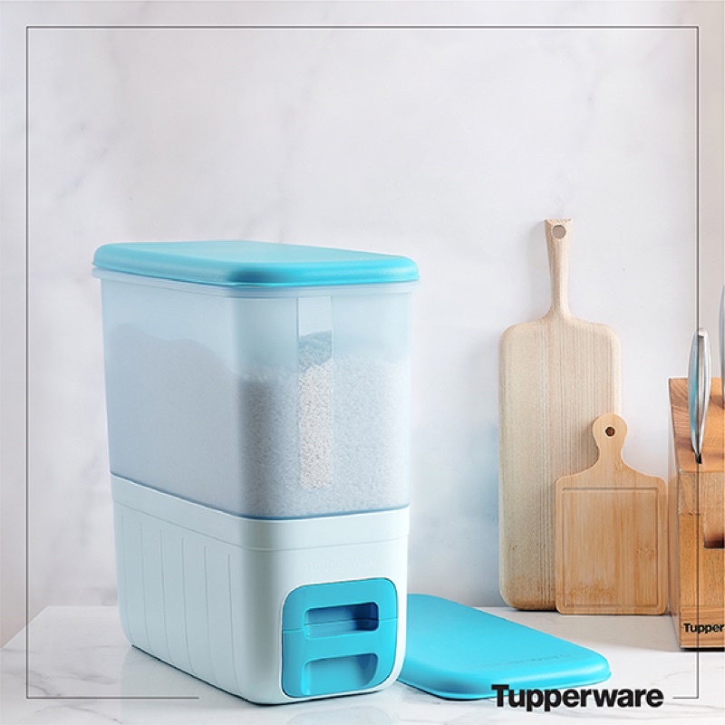 Tupperware - Thùng gạo Rice Dispenser 10kg