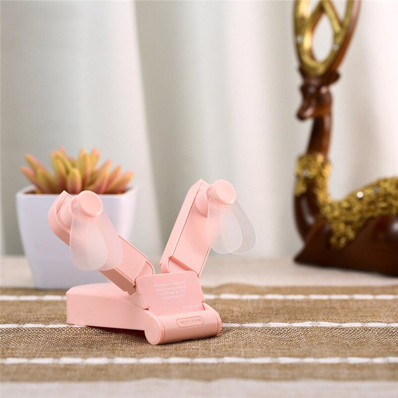 Quạt cầm tay mini 2 đầu tiện dụng