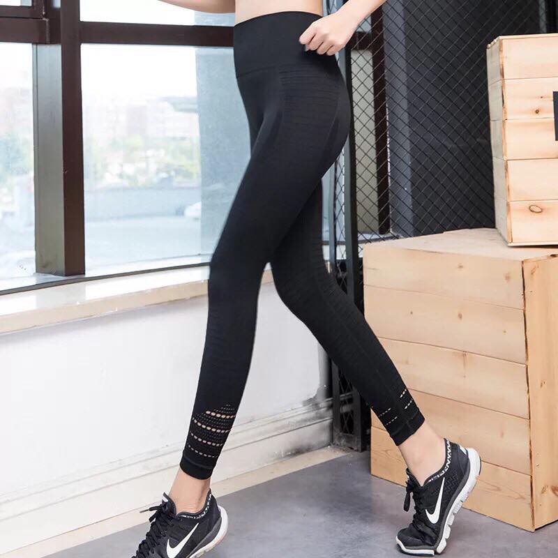 Freeship 99k TQ_Quần Legging yoga gym cạp cao nâng mông