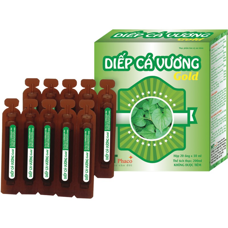 DIẾP CÁ VƯƠNG-GIÚP THANH NHIỆT GIẢI ĐỘC HỖ TRỢ TÁO BÓN