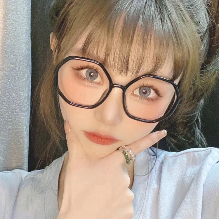 Mắt kính kiểu cách chống ánh sáng xanh bản lề kim loại thời trang đường phố