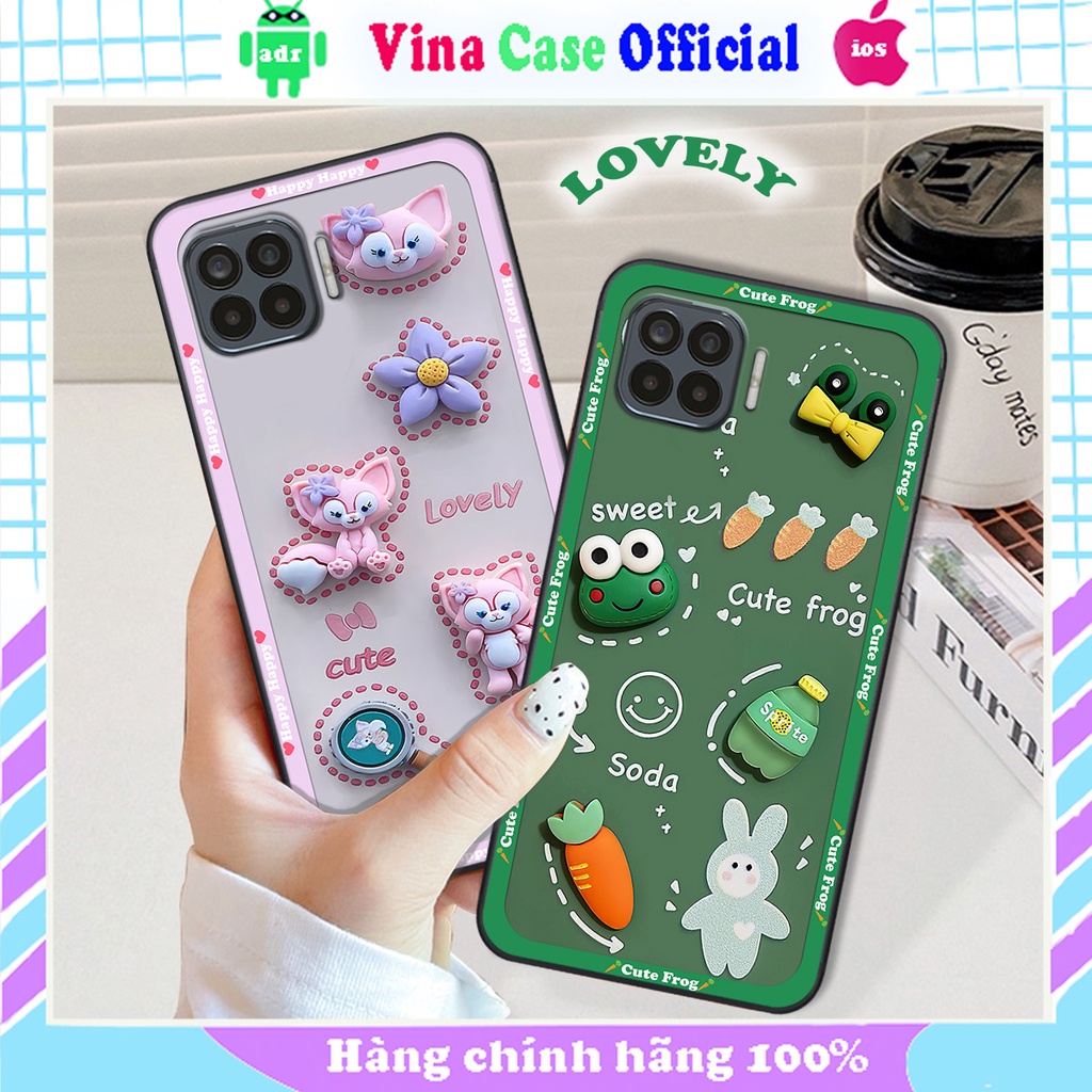 Ốp Oppo A73 / A93 in hình hoạt hình cute, dễ thương , đáng yêu