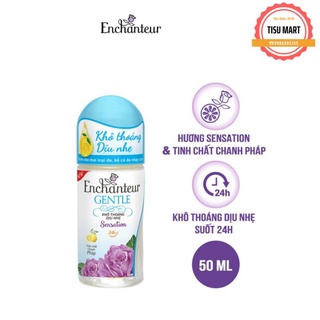 Lăn khử mùi Enchanteur Gentle Sensation 50ml