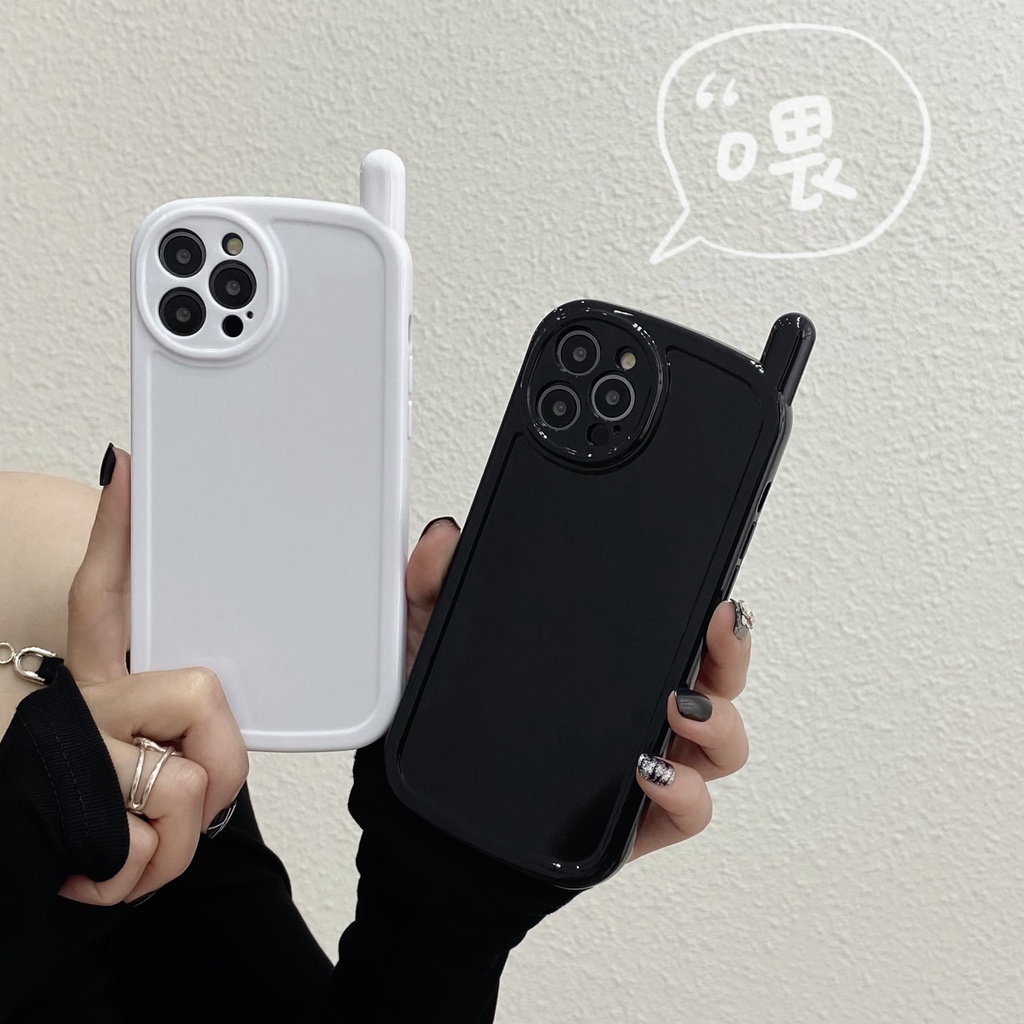 Ốp Điện Thoại Chống Sốc Kiểu Dáng Đơn Giản Phong Cách Retro Thời Trang