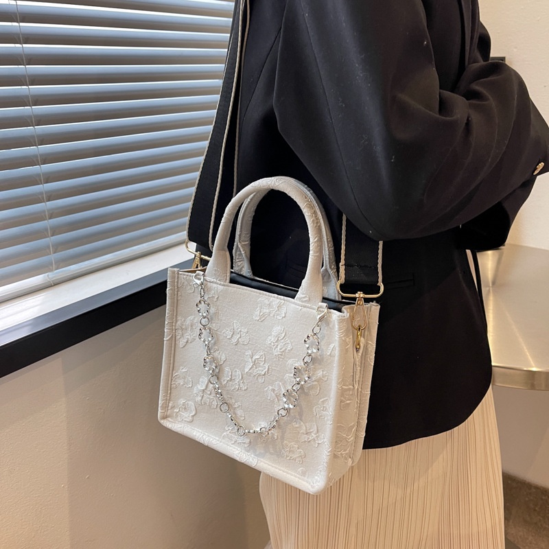 Túi Xách Tote Vải Lụa Cỡ Lớn Thời Trang