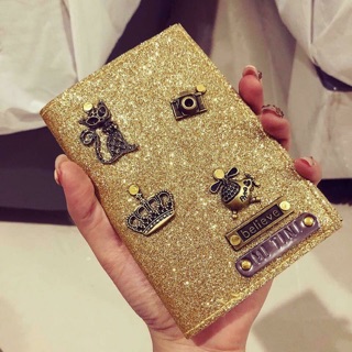 Order Thái - vỏ passport và ví dập charm