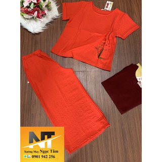 Bộ đũi ống rộng lửng