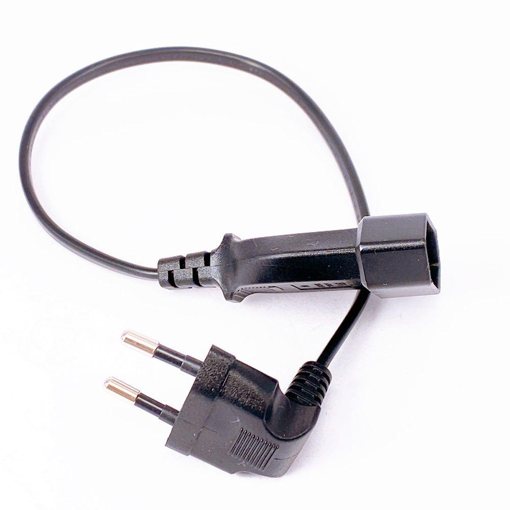 1 Dây Cáp Mở Rộng Góc 90 Độ Chuyển Đổi Từ Giác Cắm EU Sang Cổng Cắm PDU