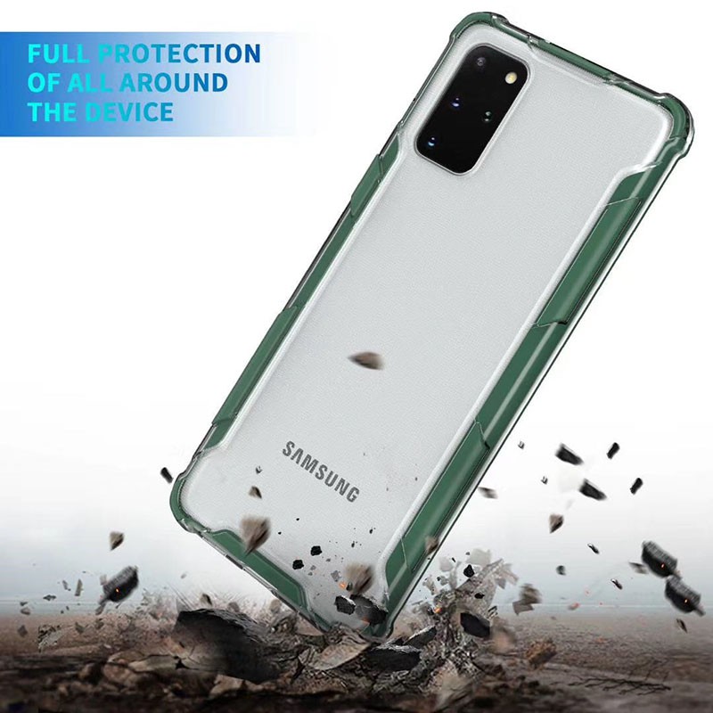 Ốp Điện Thoại PC+TPU Trong Suốt Chống Sốc Cho Redmi Note 9s 9 Pro Max 10X Note 8 Pro 8T M2 Pro Prime