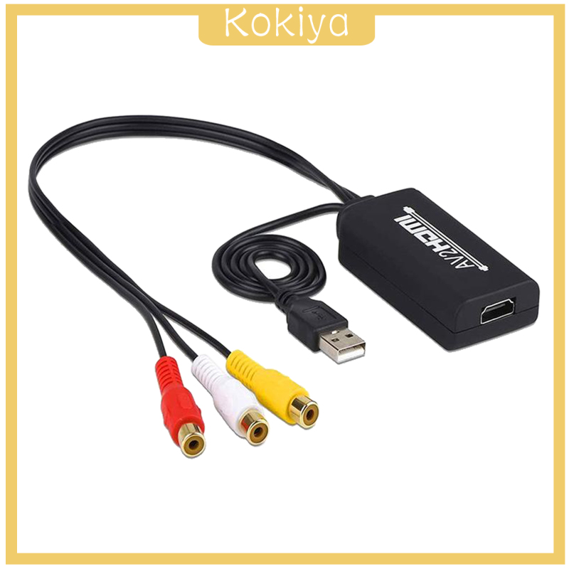 Cáp Chuyển Đổi Hdmi Sang Rca 3rca Cvbs Cho Pc / Laptop