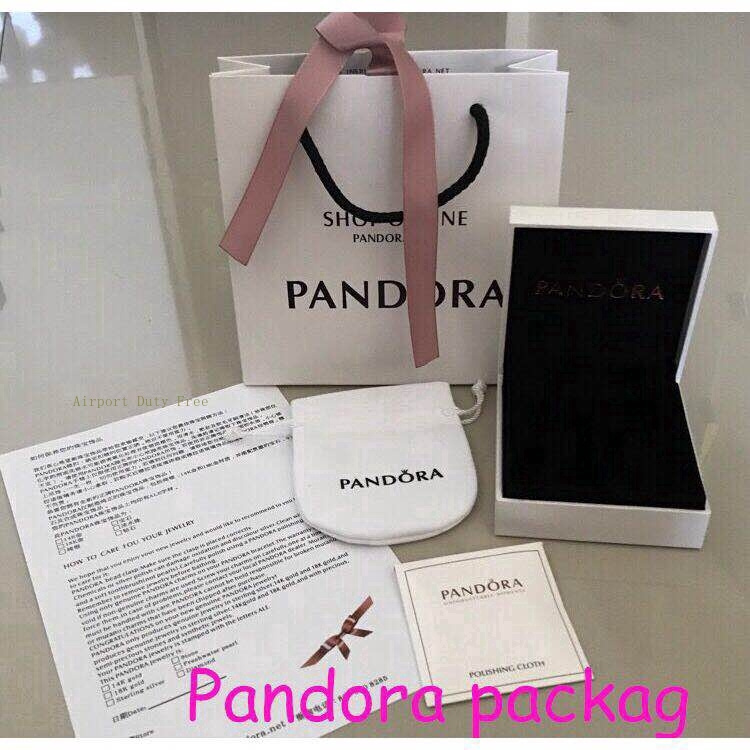 Pandora Vòng Tay Mạ Bạc 100% Hình Chuột Mickey Đáng Yêu