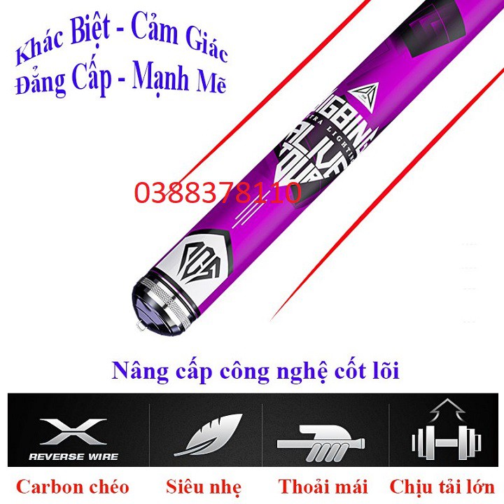 Cần Câu Đơn, Câu Tay ChuangWEi 4H 5H 6H Cao Cấp - CT 15