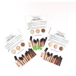 🎨Bảng mẫu thử kem che khuyết điểm Sephora Bright Future Gel serum concealer